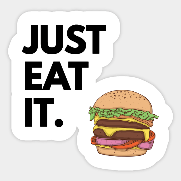 Just eat burger sales